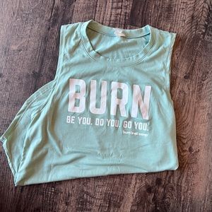 Burn Boot Camp Tank - Be You, Do You, For You. Sz Medium